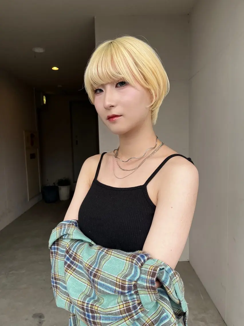 ショート カラー カット ヘアカラー IROW/イロウ天神 大名店　yamaのヘアスタイル
