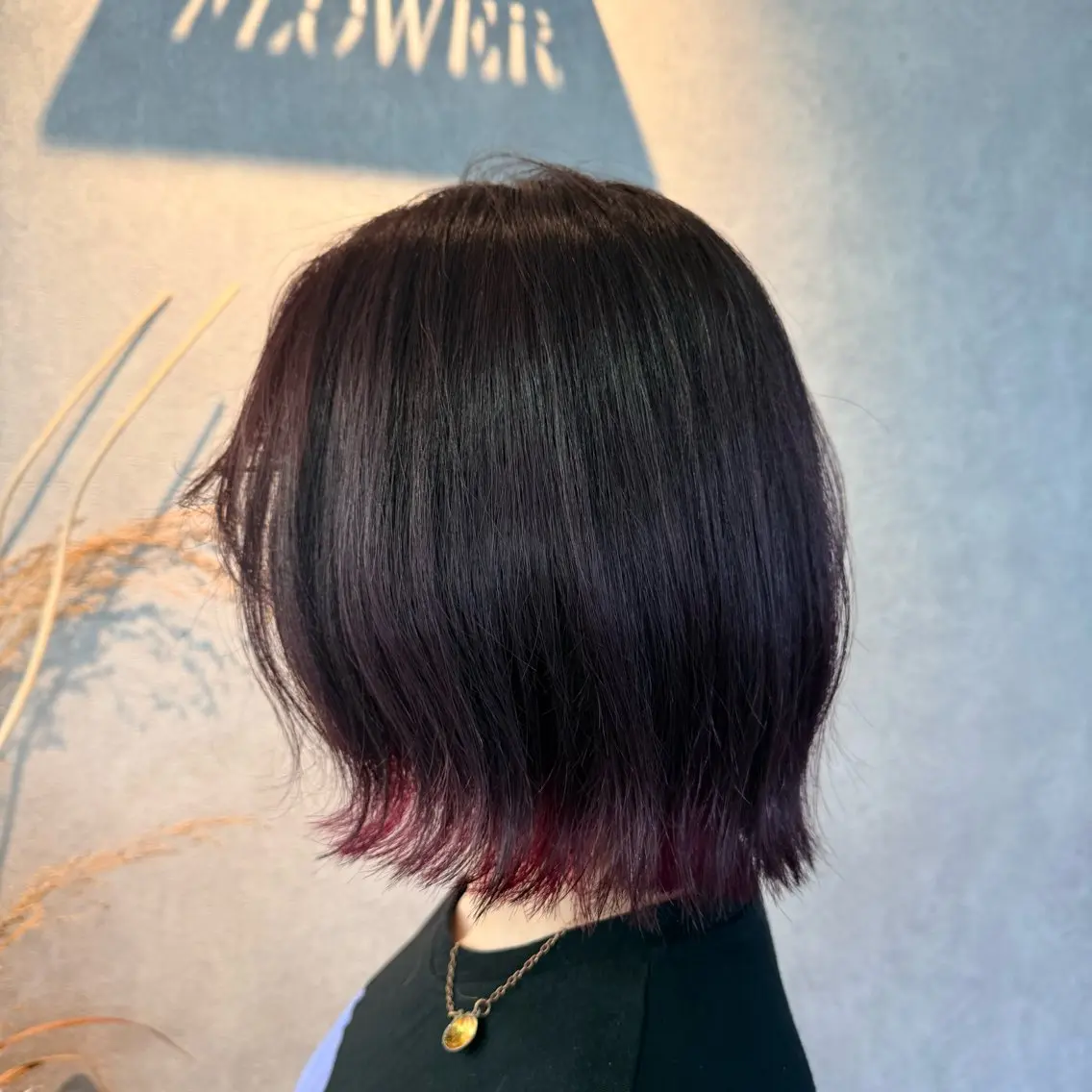 ミディアム カラー ヘアカラー ’Flower’ AYAKAのヘアスタイル