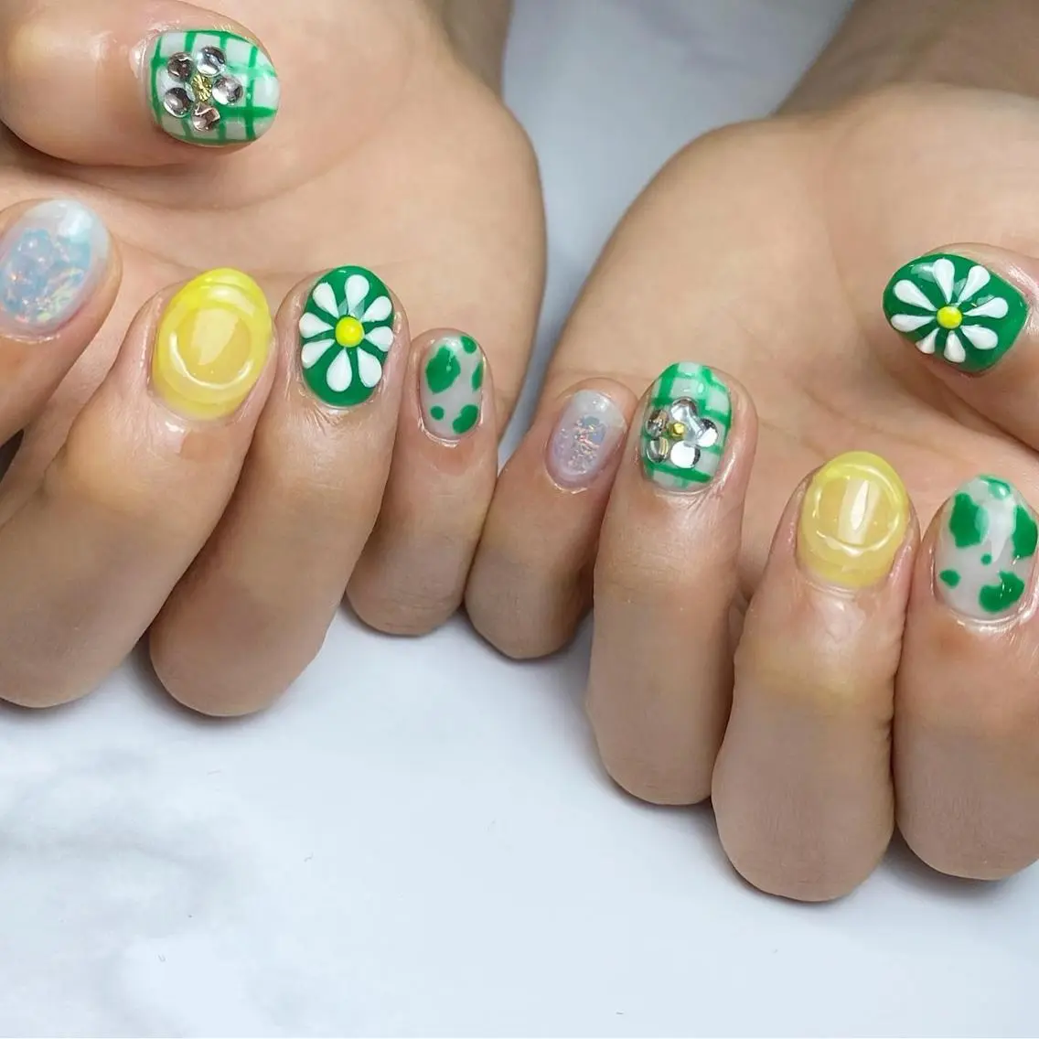 ネイル ぷっくりネイル ameria meguのネイルデザイン