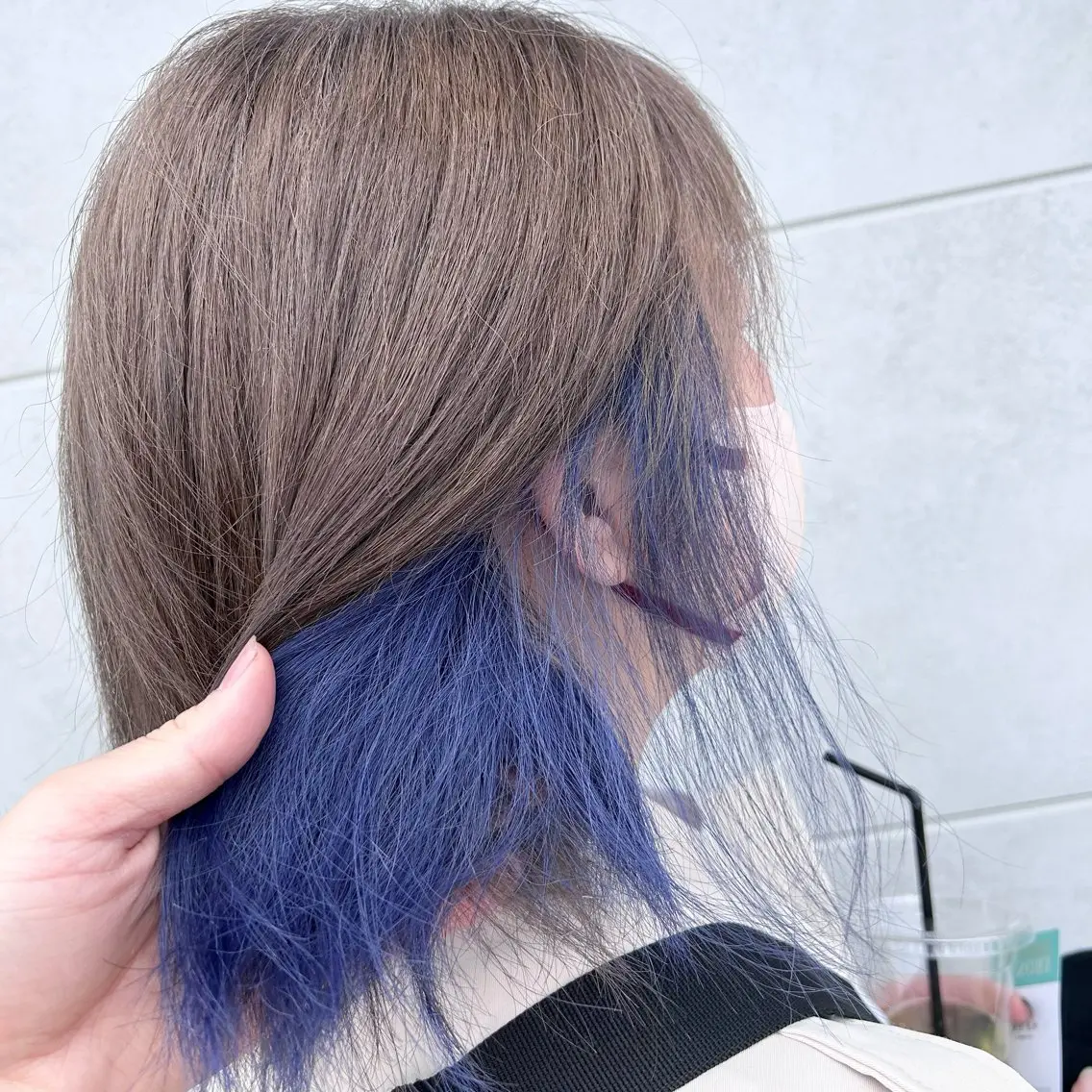 ミディアム カラー 井手 孔介のヘアスタイル