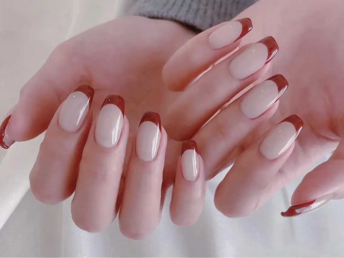 🎶フレンチネイル💅300色から選べます💕🎶の写真