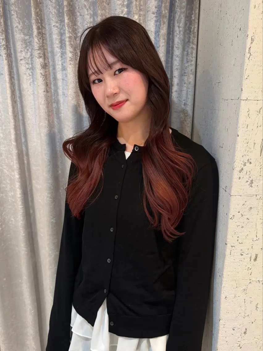 ロング カラー カット ヘアカラー トリートメント mai / linoah˚✧のヘアスタイル