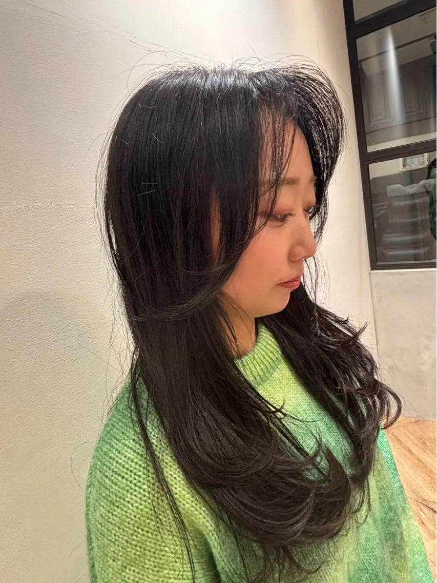 ロング カット fiti 港南台店のヘアスタイル