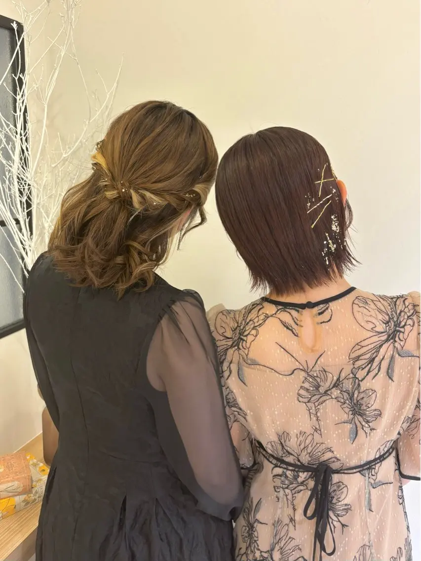ヘアアレンジ 佐々木 遥菜のヘアスタイル