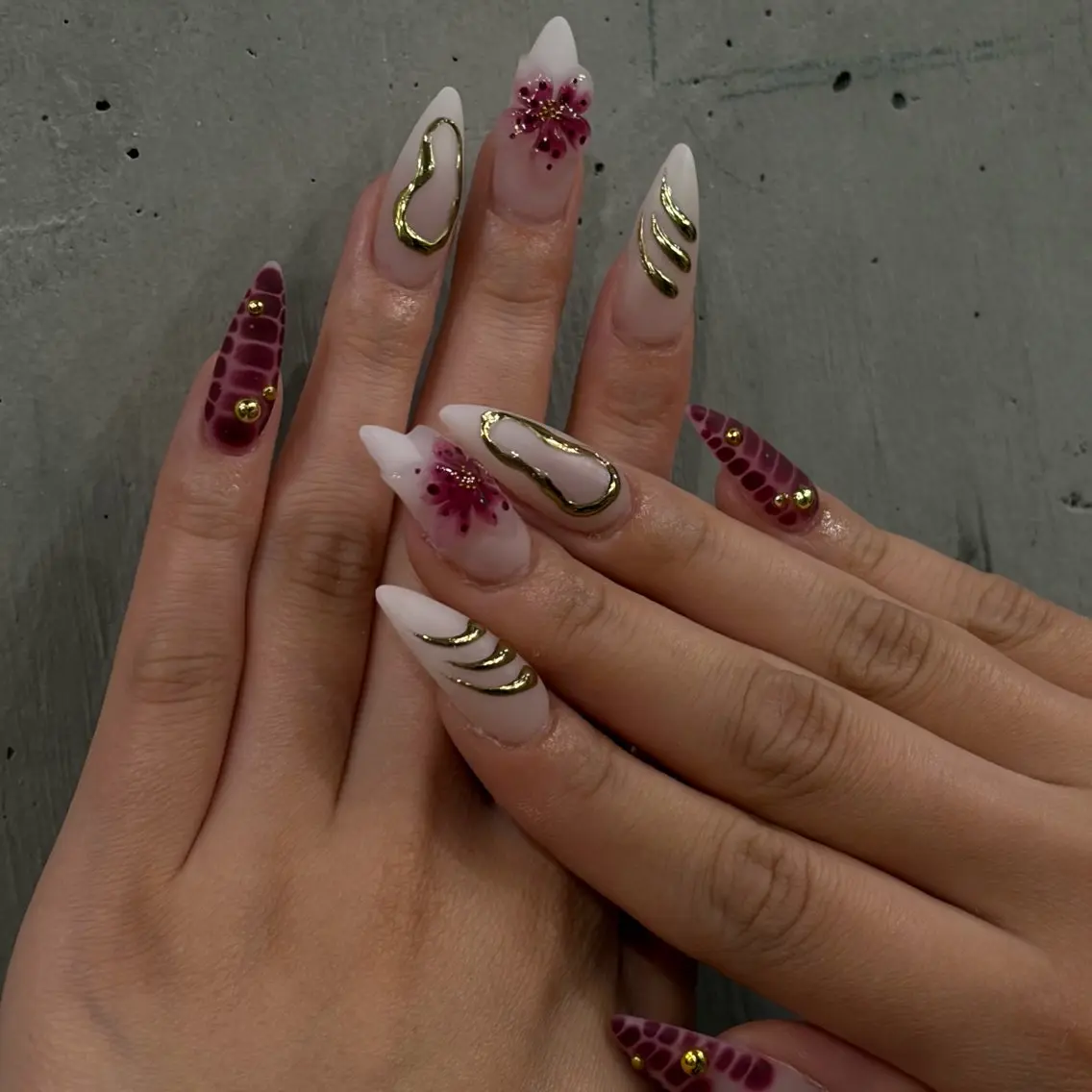 ネイル ハンドネイル IROHA NAIL Rinoのネイルデザイン