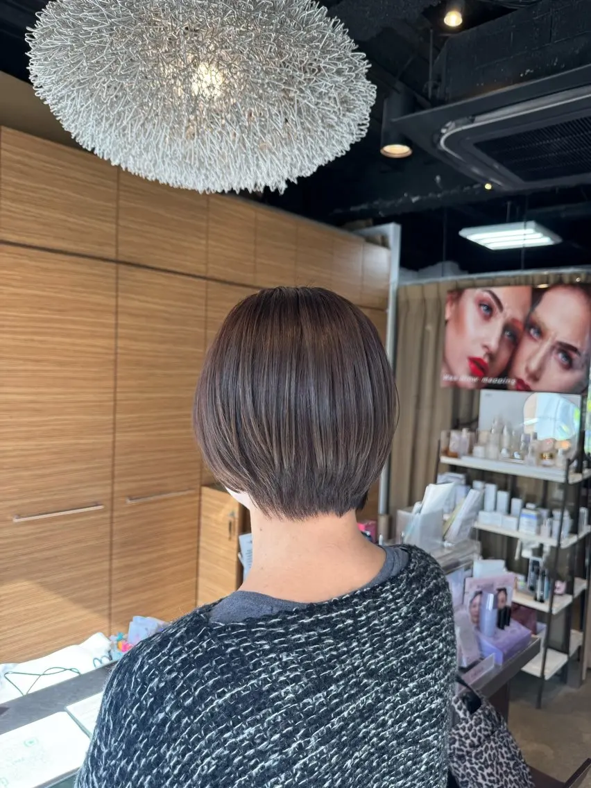 ショート ショートヘア ✦creer都島✦ ɪʀᴏʜᴀ ꕀ 🎀のヘアスタイル