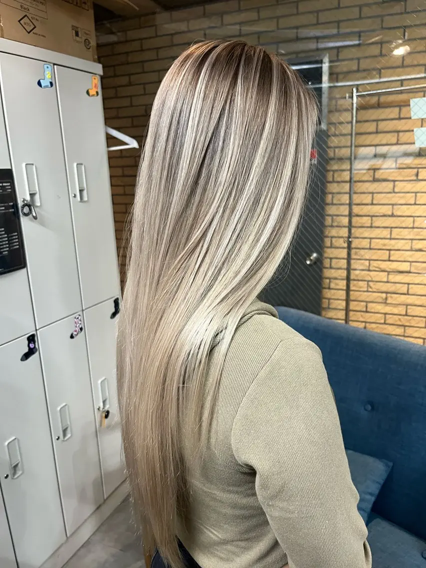 ロング カラー ヘアカラー LAFF きよののヘアスタイル