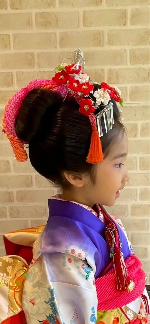 👘七五三【7歳】着付け＆ヘアセット👘の写真