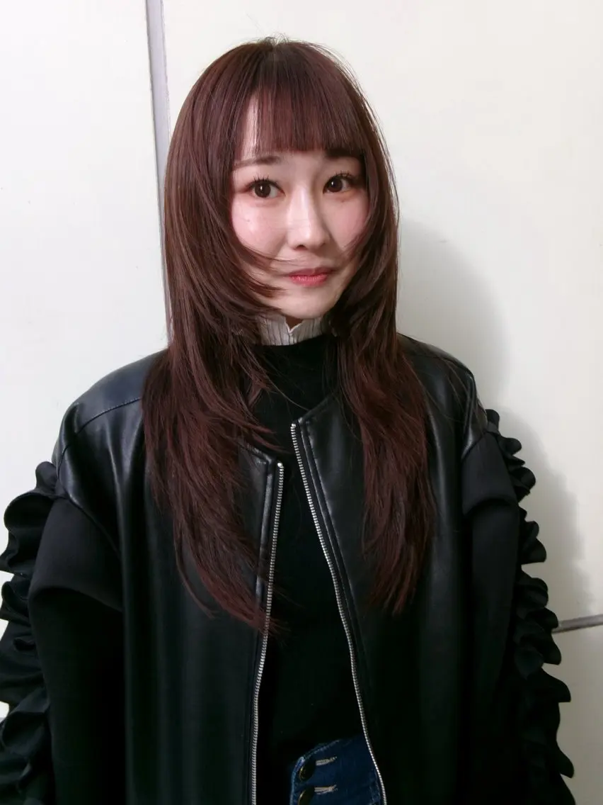 ロング カラー カット ヘアカラー トリートメント 名古屋栄/ブリーチ/ ボブ🧃木下桃嘉のヘアスタイル