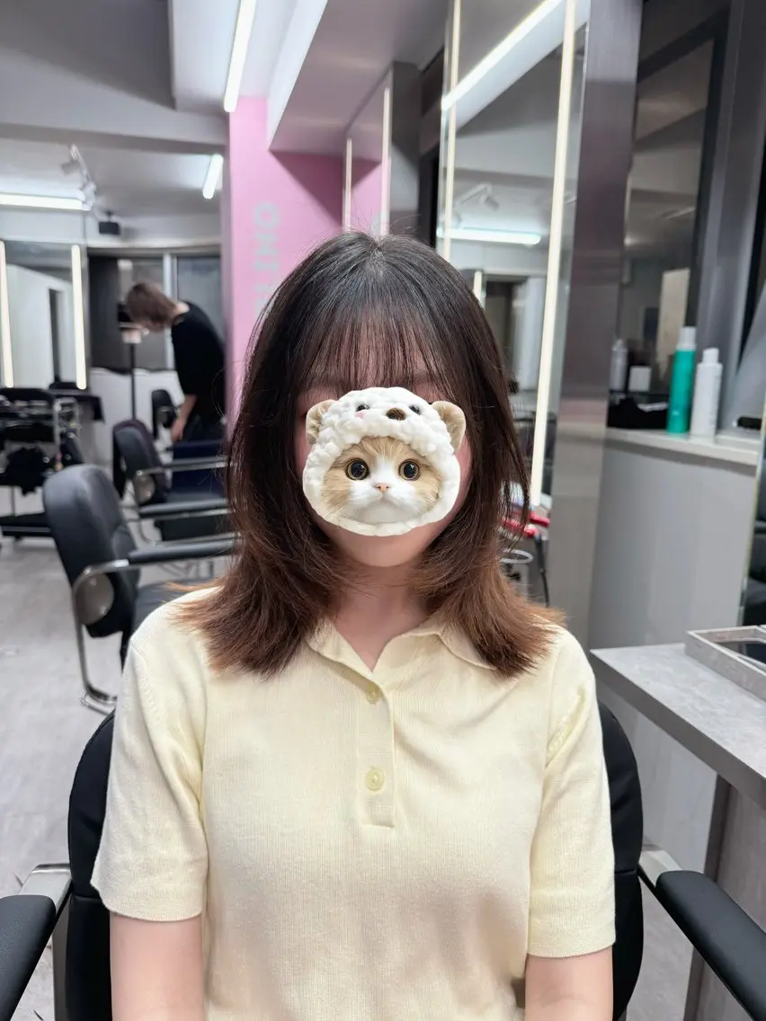 ミディアム Ryuya RLINOのヘアスタイル