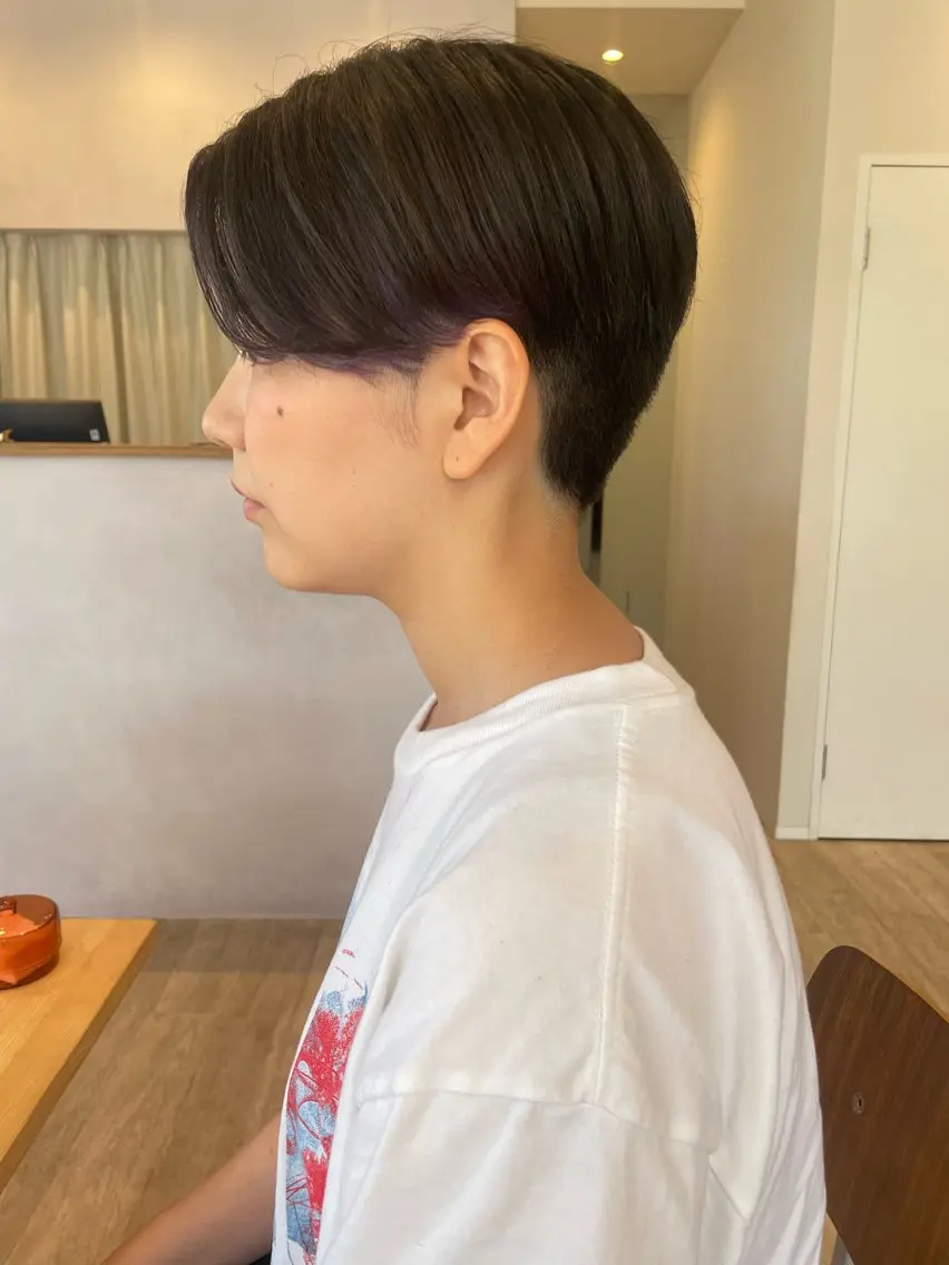 ショート ハンサムショート ショートヘア カット ヘアカラー anuenue🌿 西村砂羽のヘアスタイル