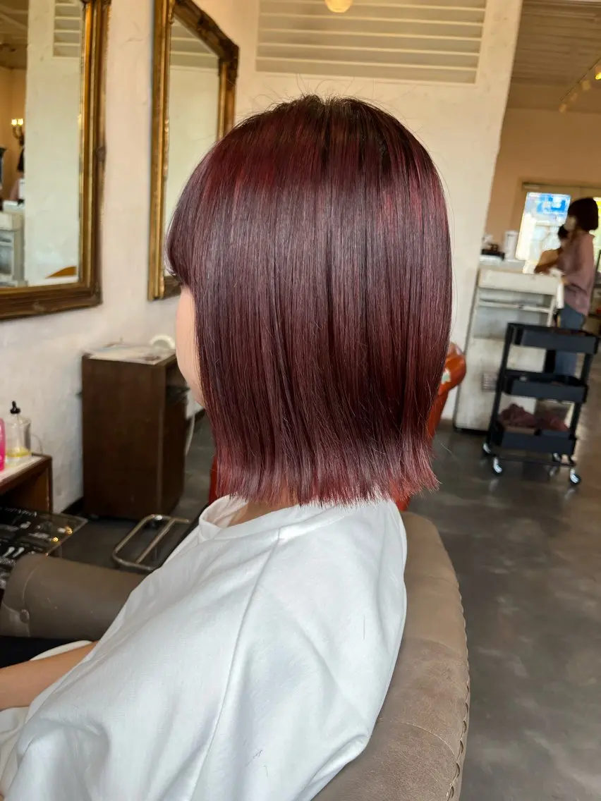 ショート ボブ 野久保 翔万のヘアスタイル