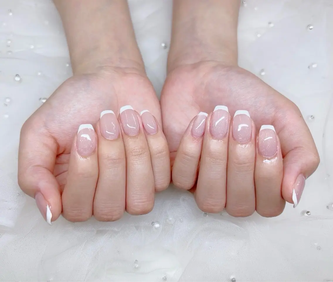 ネイル フレンチネイル マグネットネイル ハンドネイル ♡CELEBRAIL YUKI♡のネイルデザイン