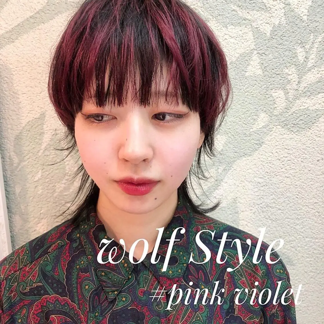 ショート ウルフカット 岩崎 仁美のヘアスタイル