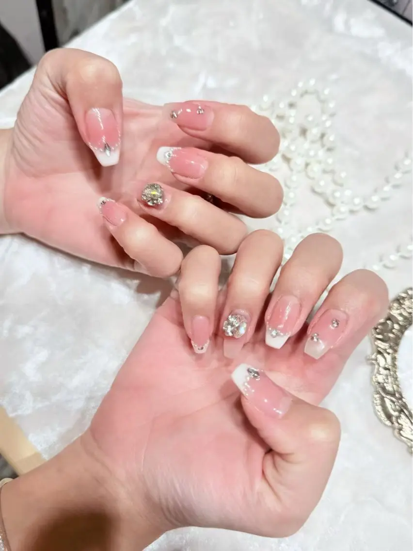 ネイル アートネイル フットネイル ジェルネイル ハート マグネットネイル Babarla Nailのネイルデザイン
