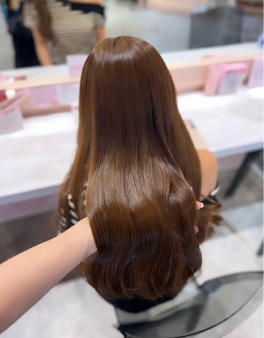 ロング カラー ヘアカラー 艶カラー💕 mihaneのヘアスタイル