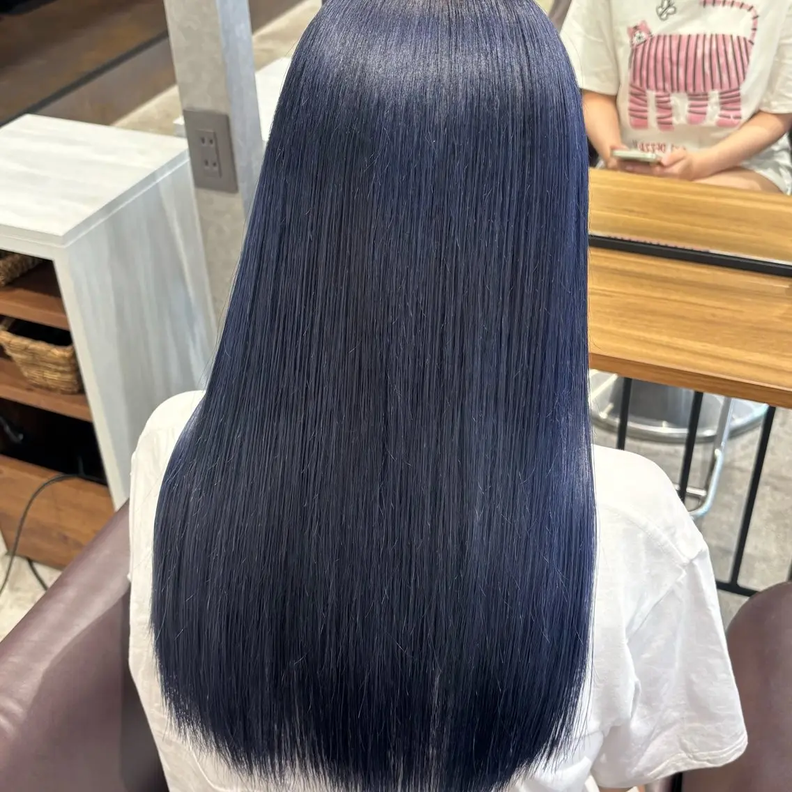 ロング カラー カット ヘアカラー ブリーチ無しダブル カラー / LINAのヘアスタイル