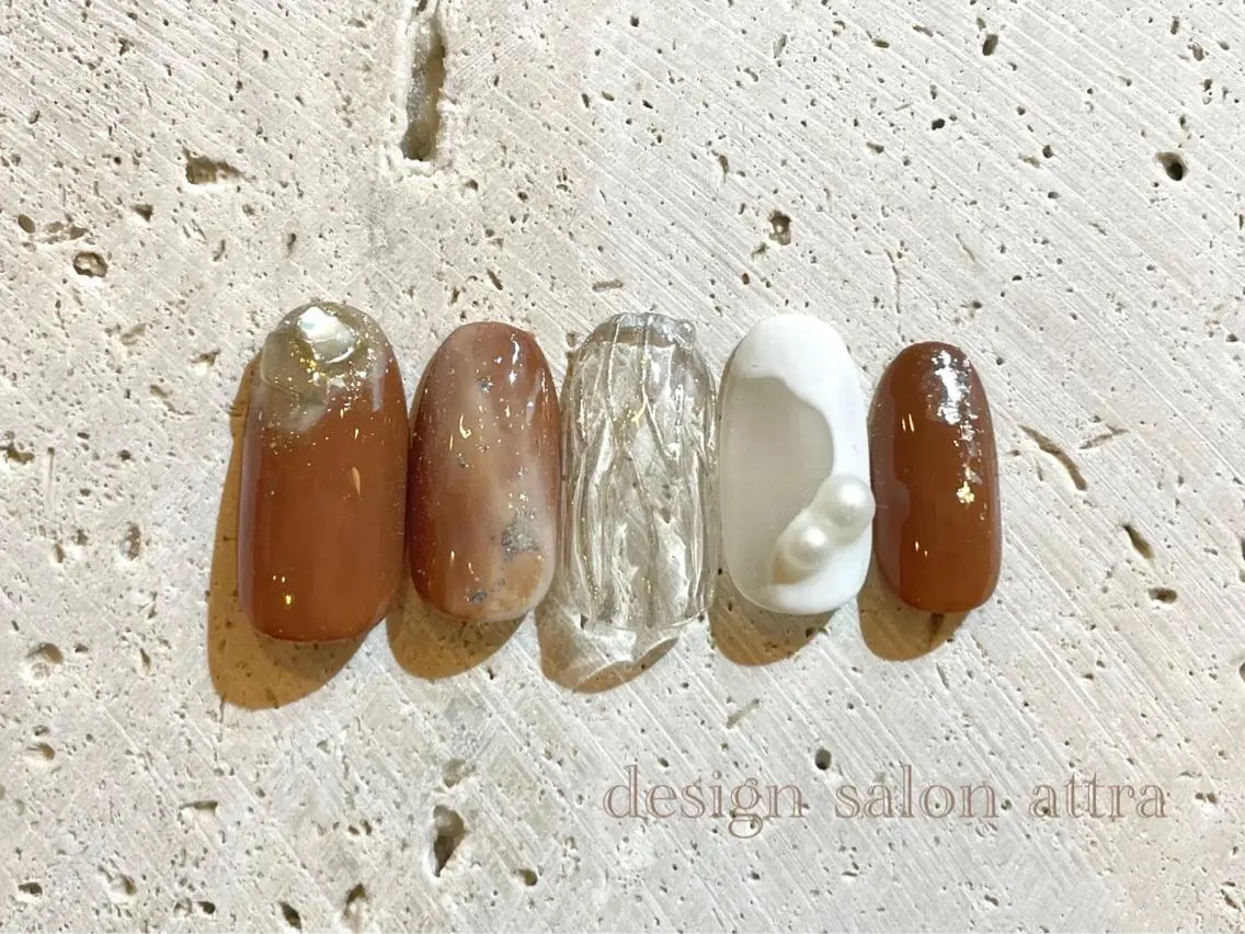 ネイル ハンドネイル 根津 綾子のネイルデザイン
