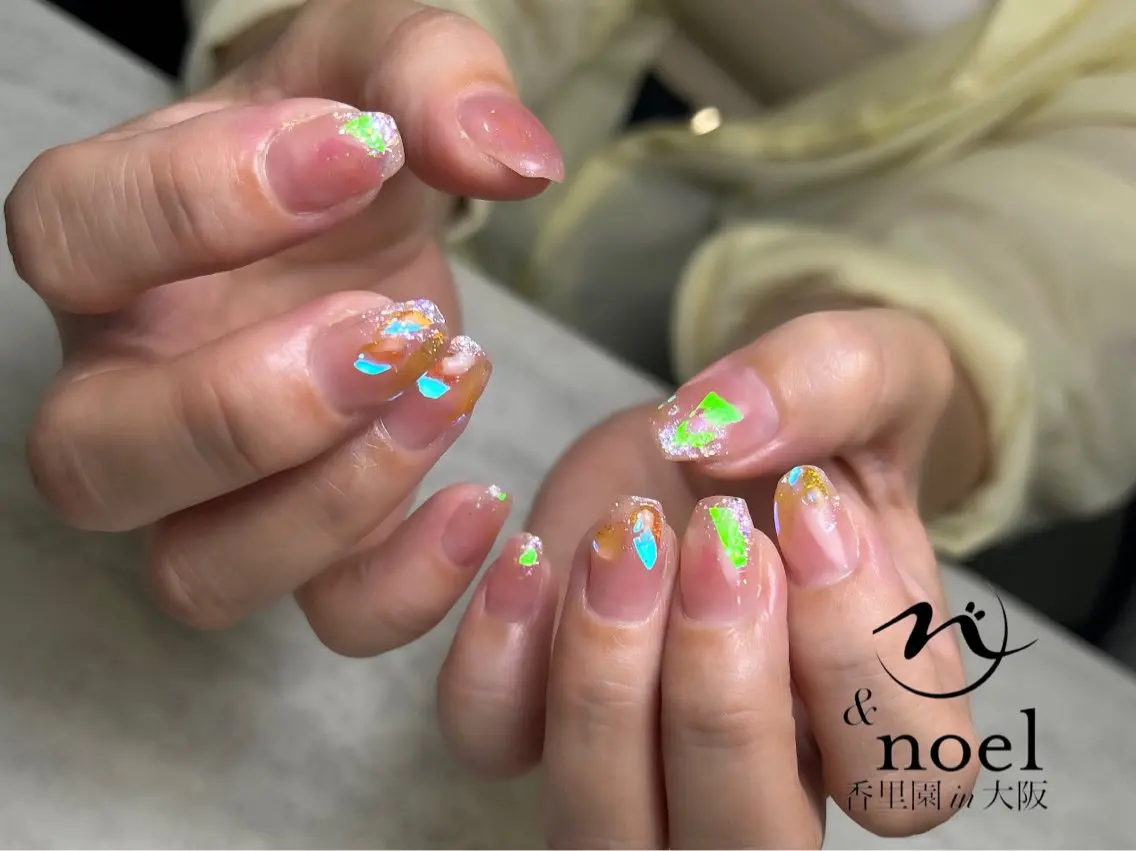 ネイル ハンドネイル もも 🍑のネイルデザイン