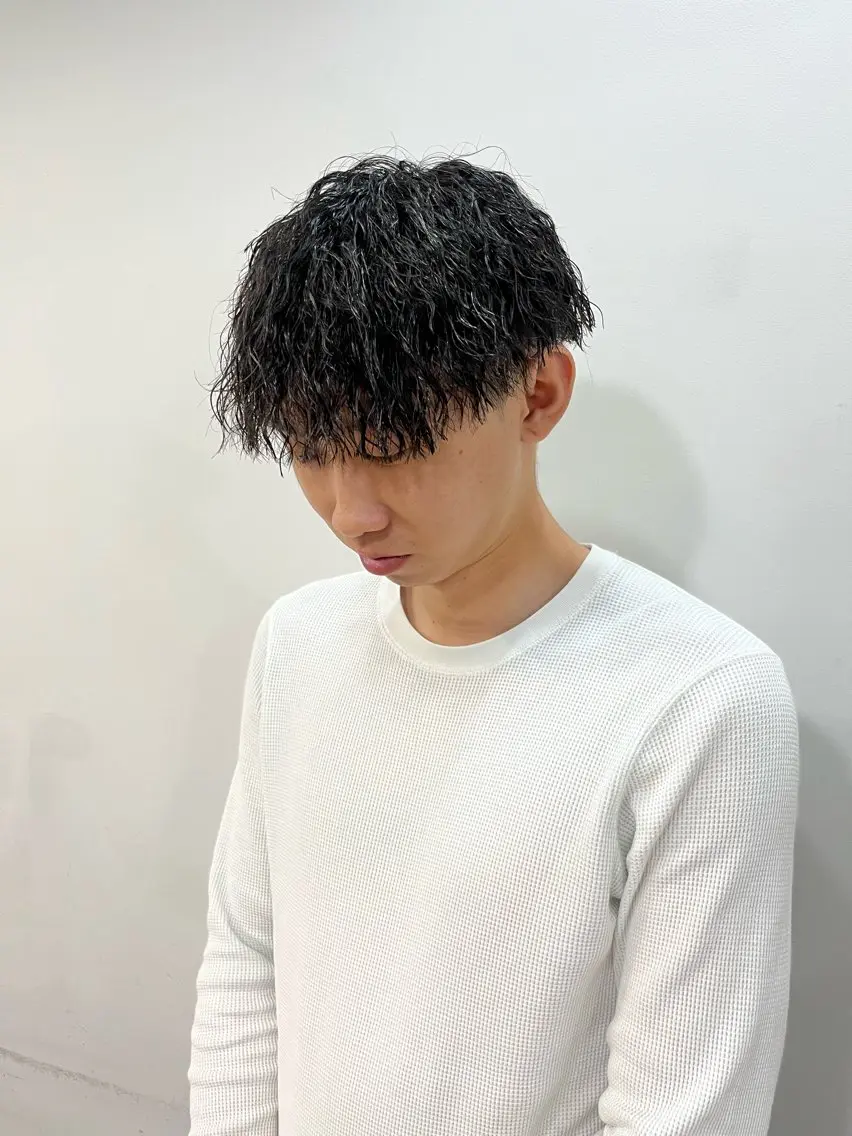 パーマ メンズ riko .のヘアスタイル