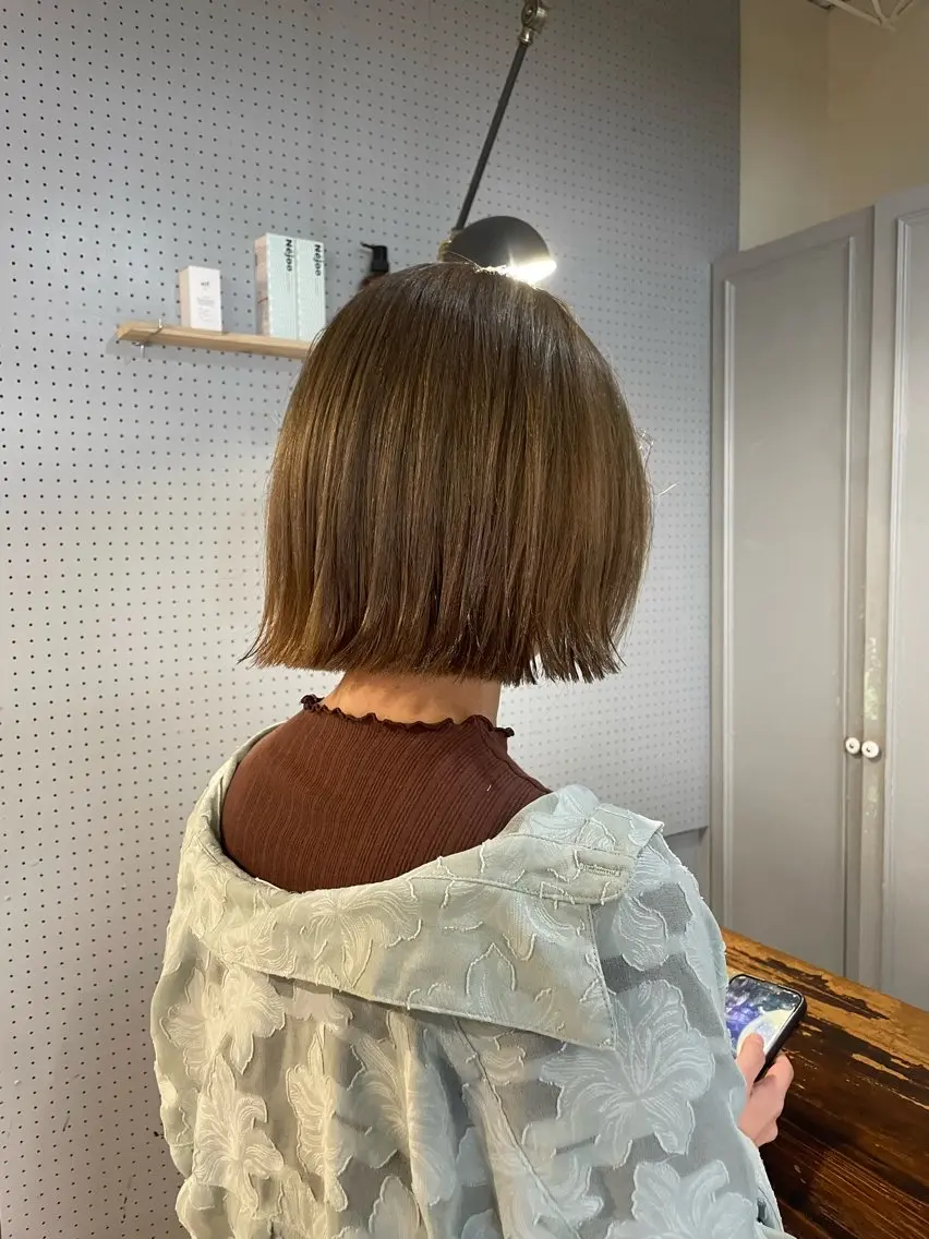 ショート カラー カット ヘアカラー トリートメント 🤩噂のMr.髪ポジ ティブ®️yu🤩のヘアスタイル
