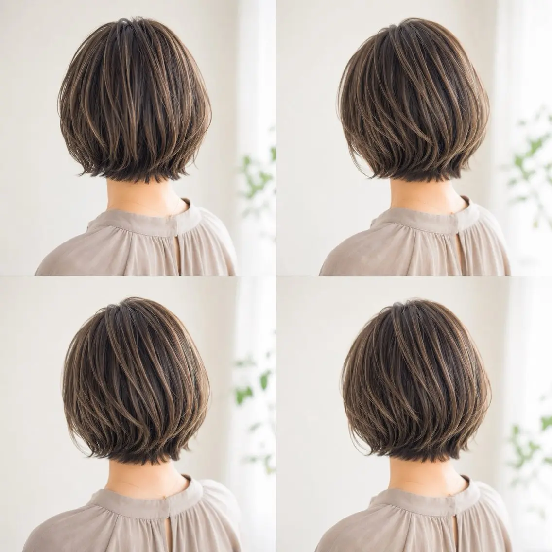 ショート カラー カット ヘアカラー 白髪ぼかし×ショート 天王町×玉山直哉のヘアスタイル