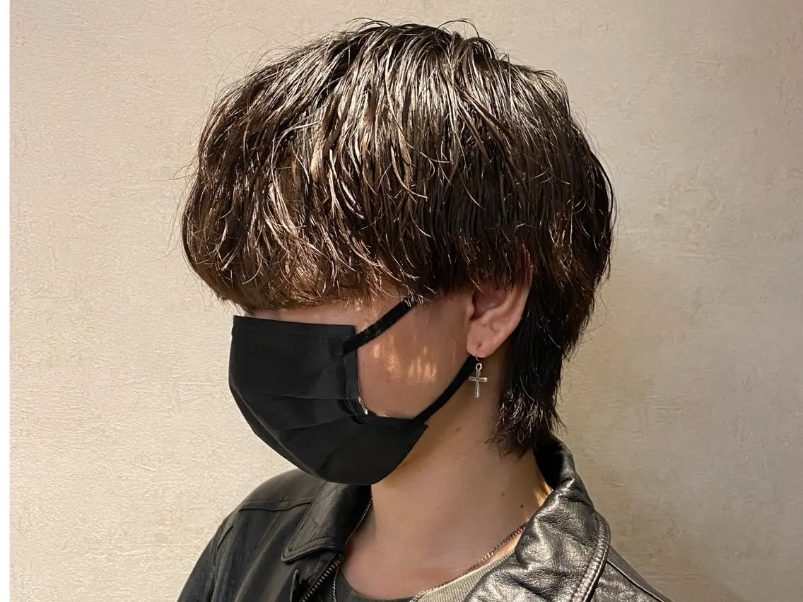 ショート パーマ メンズ カット パーマ ヘアセット 垢抜けメンズパーマ/ だいち先輩のヘアスタイル