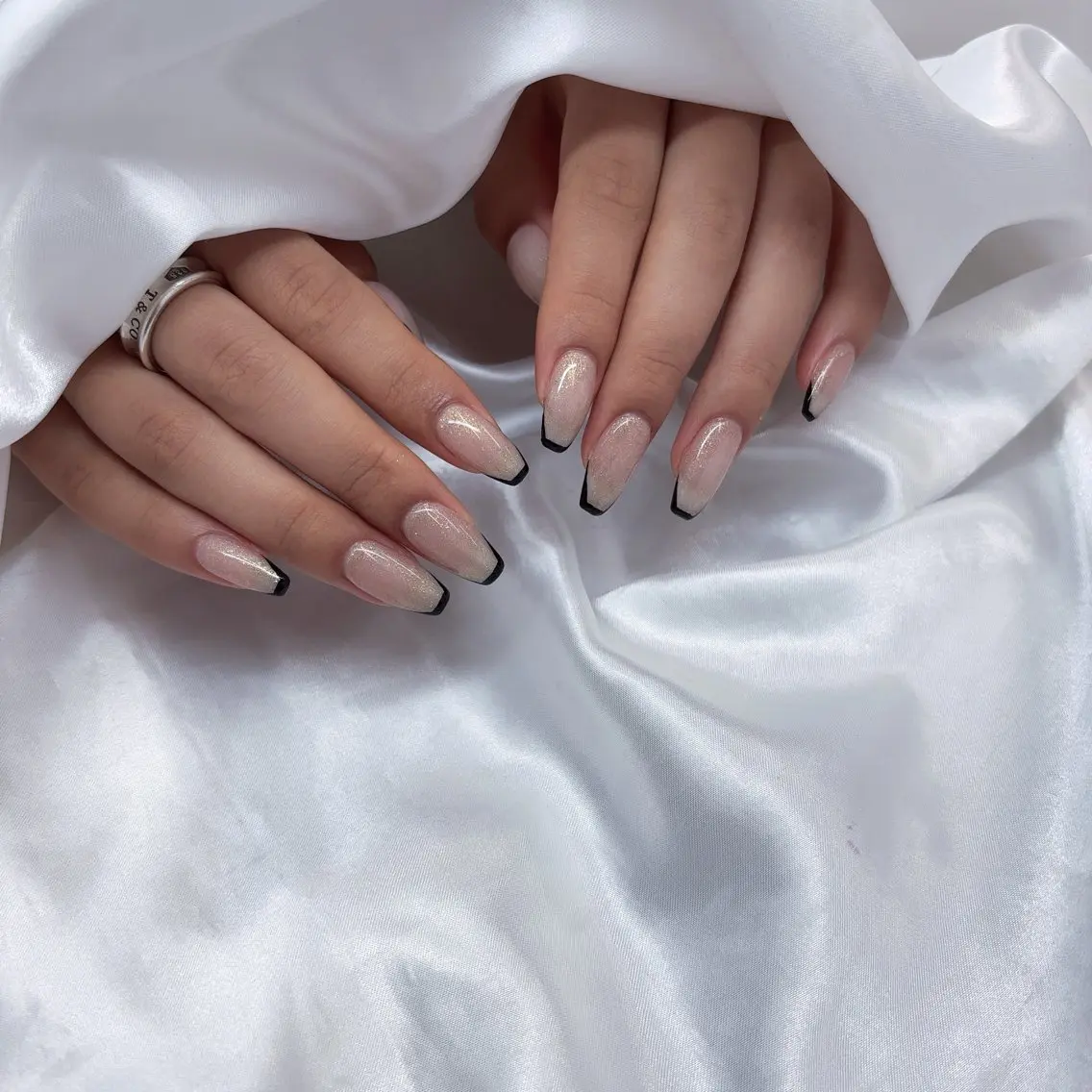 ネイル フレンチネイル ハンドネイル 京橋/ Lance nail Minaのネイルデザイン