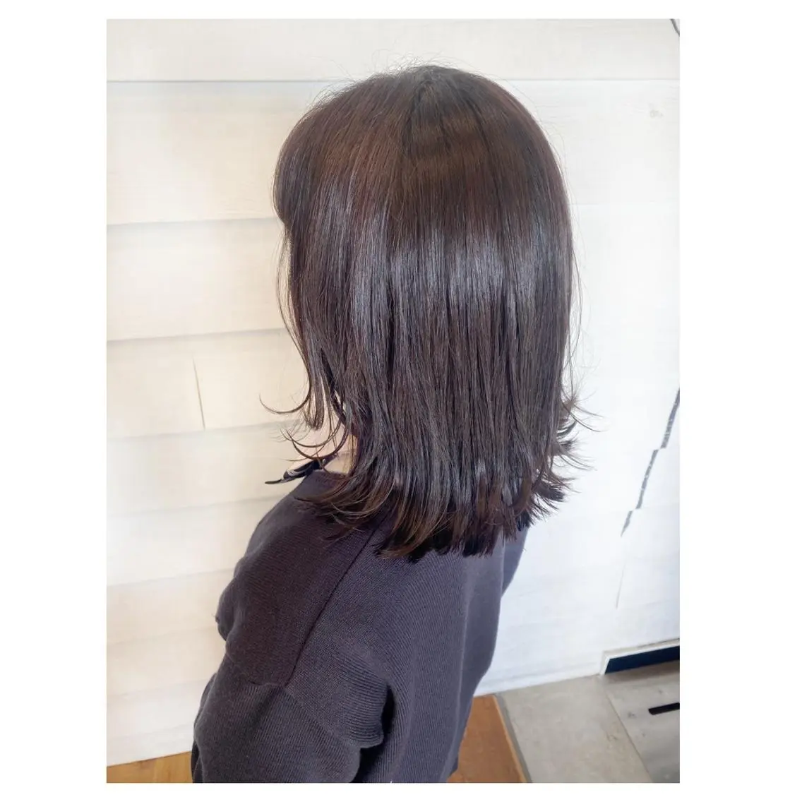 ミディアム 逗子葉山 ナオイカイラのヘアスタイル
