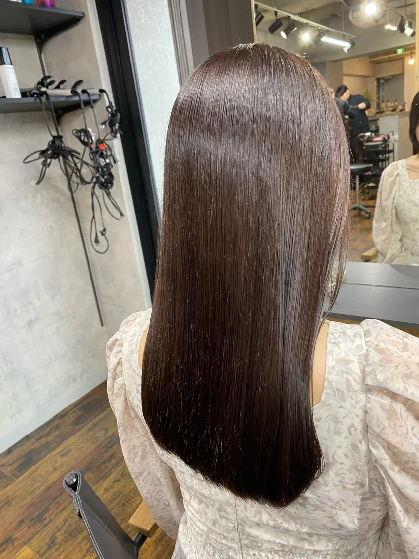 セミロング ヘアカラー トリートメント ヘッドスパ ヘアセット 髪質改善/レイヤー カット手塚奨のヘアスタイル