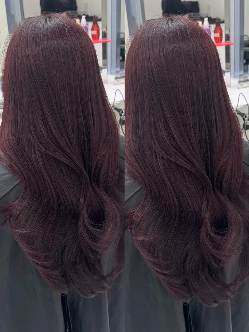 ロング ヘアカラー トリートメント 🫧HIKARU🫧 カラー指名No. 1のヘアスタイル