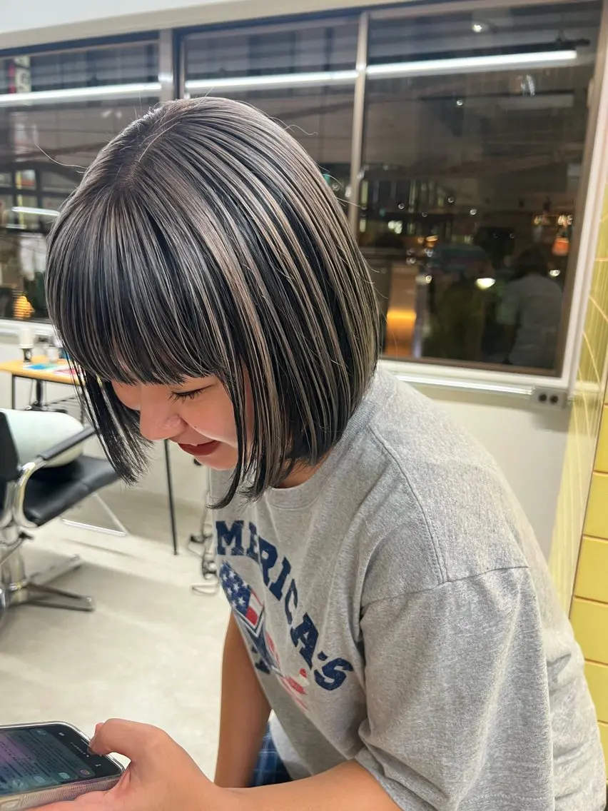 ショート ショートカット募集/ モカのヘアスタイル