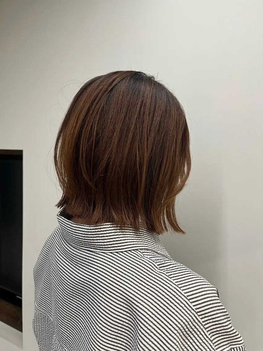 ミディアム Tamoto Arumuのヘアスタイル