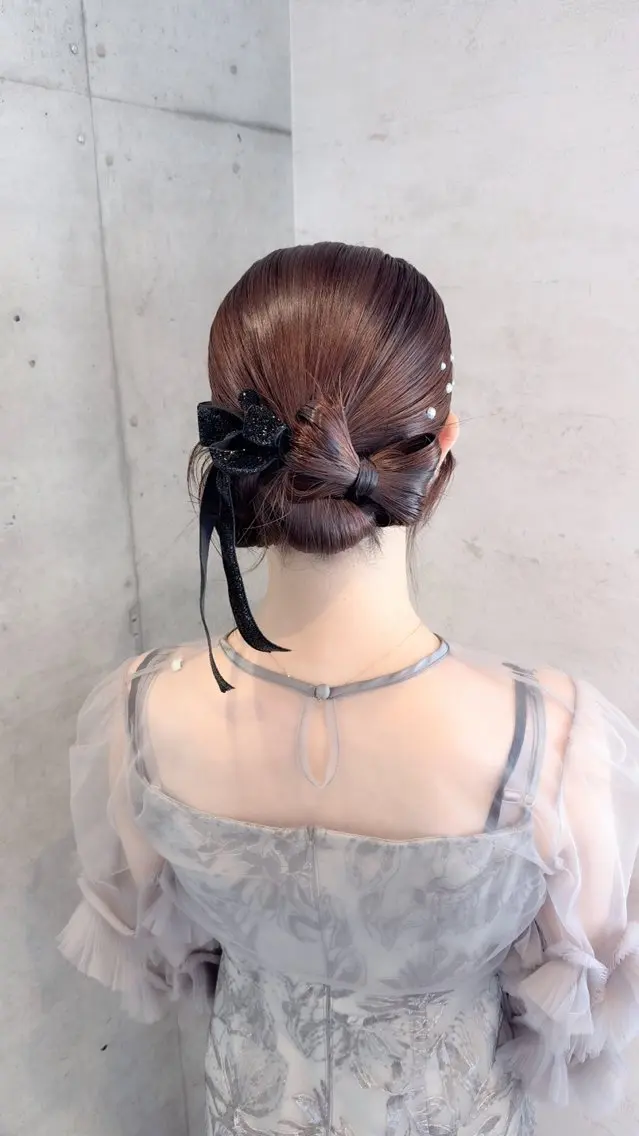 ヘアアレンジ はやしほのか| マンツーマン美容師のヘアスタイル