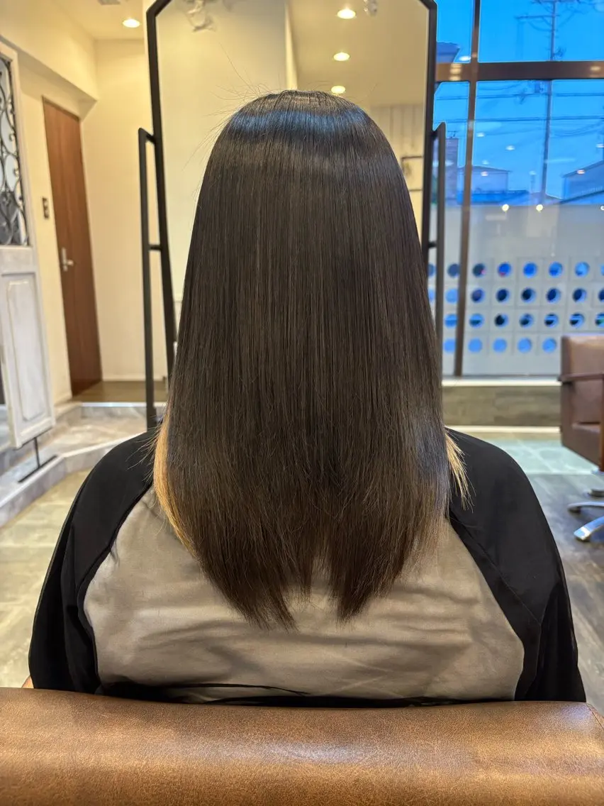 ロング カット akira bisou hairのマツエク・マツパデザイン