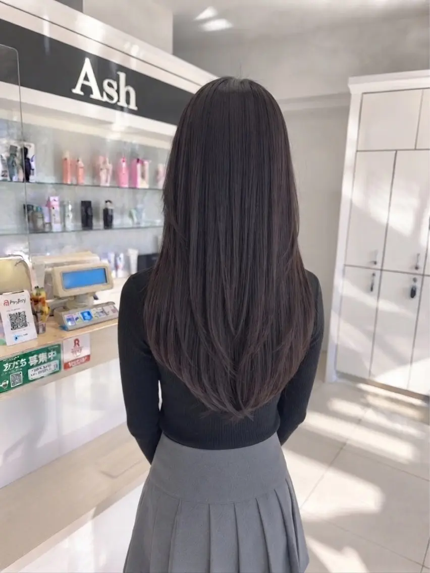 ロング カット トリートメント 金子 直樹のヘアスタイル