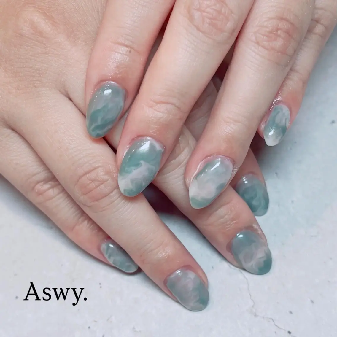 ネイル ハンドネイル Aswy.新小岩 chiiのネイルデザイン