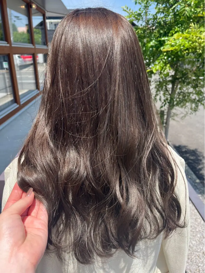 ブリーチ無しWカラーの写真
