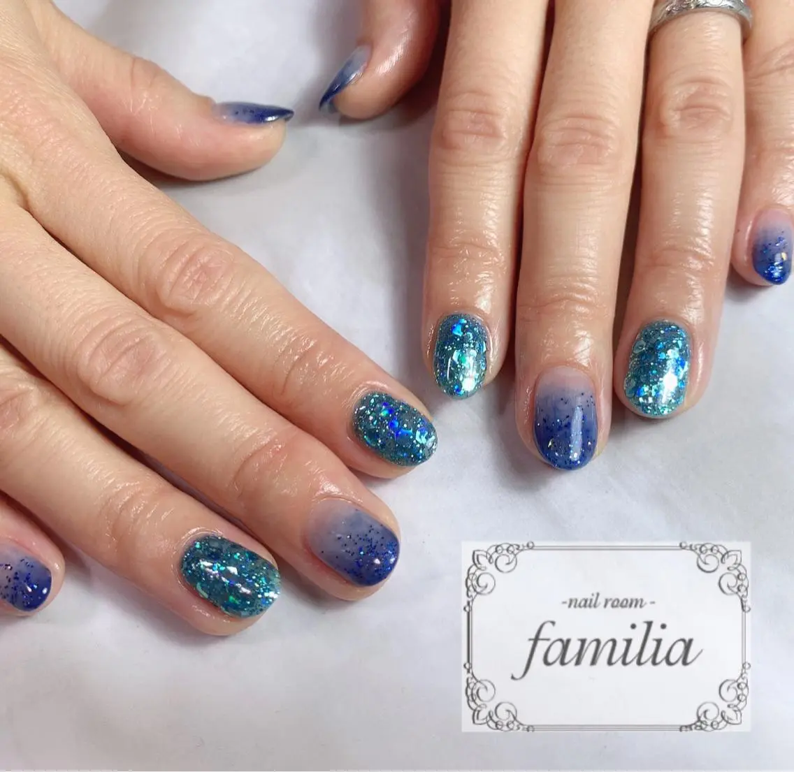ネイル グラデーション -nailroom- familiaのネイルデザイン