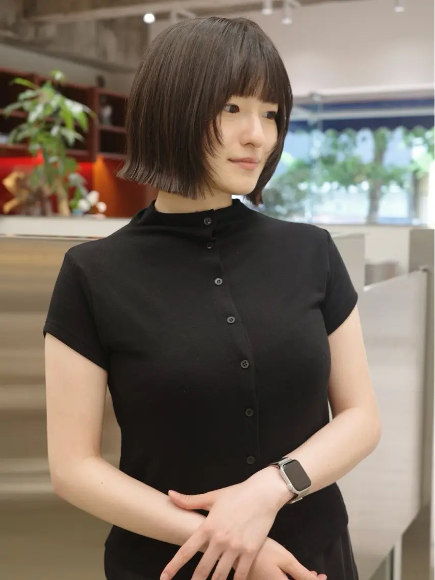 ショート カット (𝐡)𝐰𝐢𝐦 𝐲𝐮𝐧𝐚のヘアスタイル