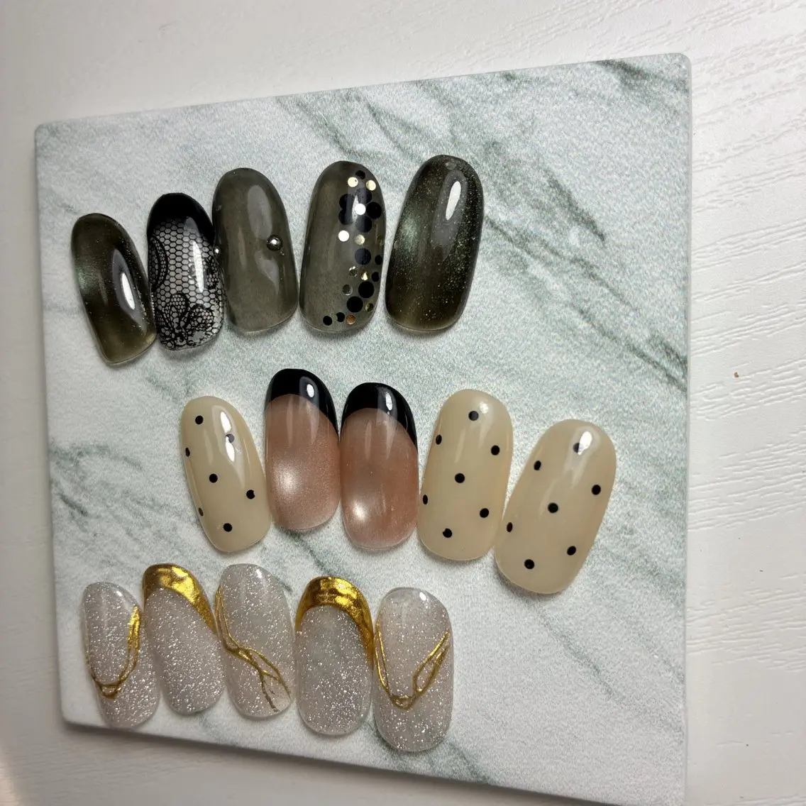 ネイル フットネイル 氷ネイル・うるうるネイル マグネットネイル メンズネイル ニュアンスネイル ハンドネイル nail salon anoneのネイルデザイン