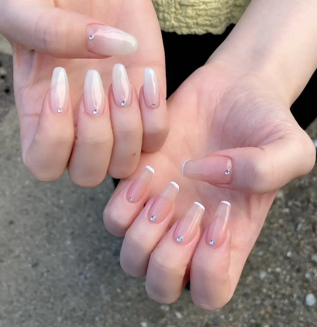 ネイル ホワイト Lofi nails ゆきこのネイルデザイン