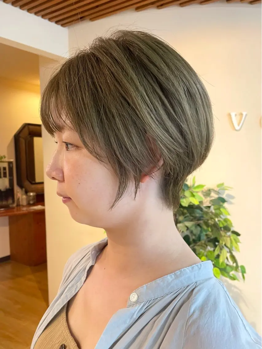 ショート ショートヘア 宮本 いぶきのヘアスタイル