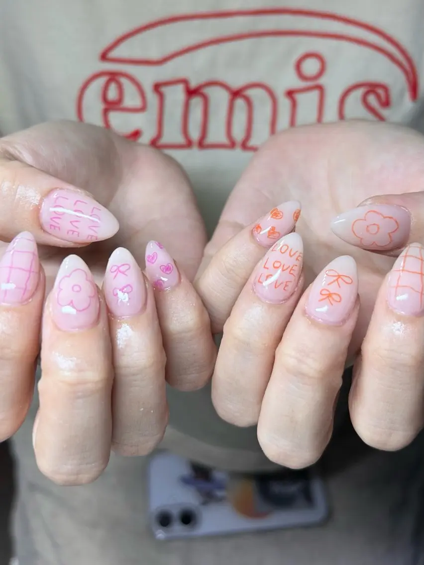 ネイル ハンドネイル IROHA NAIL 愛音のネイルデザイン