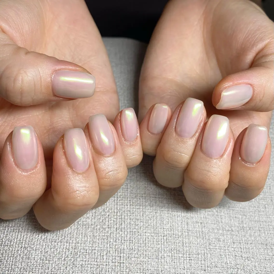ネイル アートネイル ニュアンスネイル 冬ネイル ハンドネイル 山田 貴子のネイルデザイン