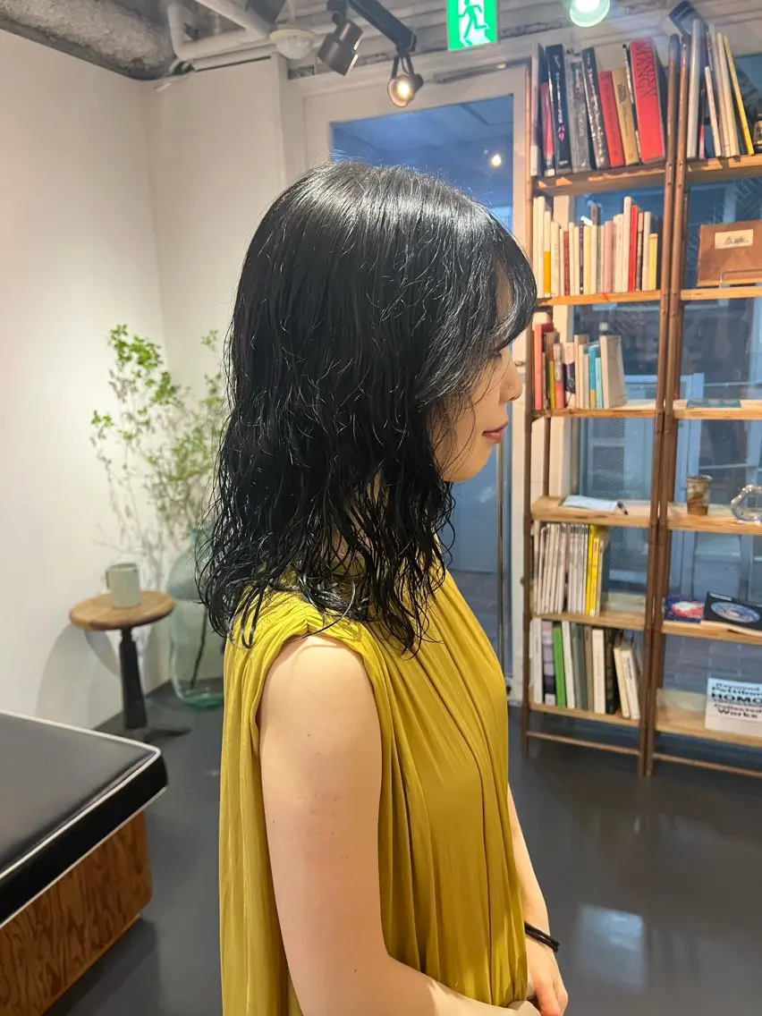 ミディアム ヘアカラー 鈴木 三保のヘアスタイル