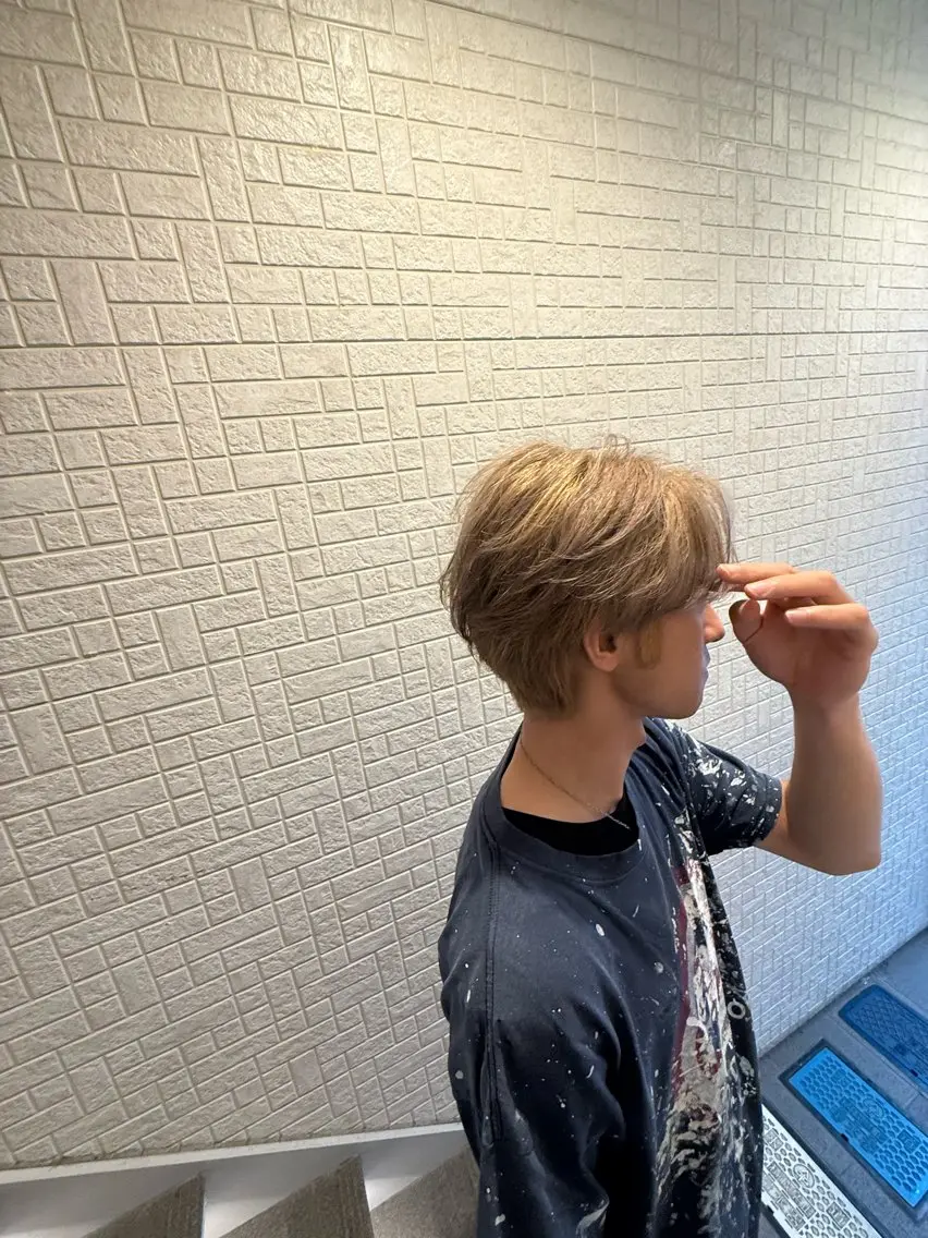 メンズ Lafith 日隈悠星のヘアスタイル
