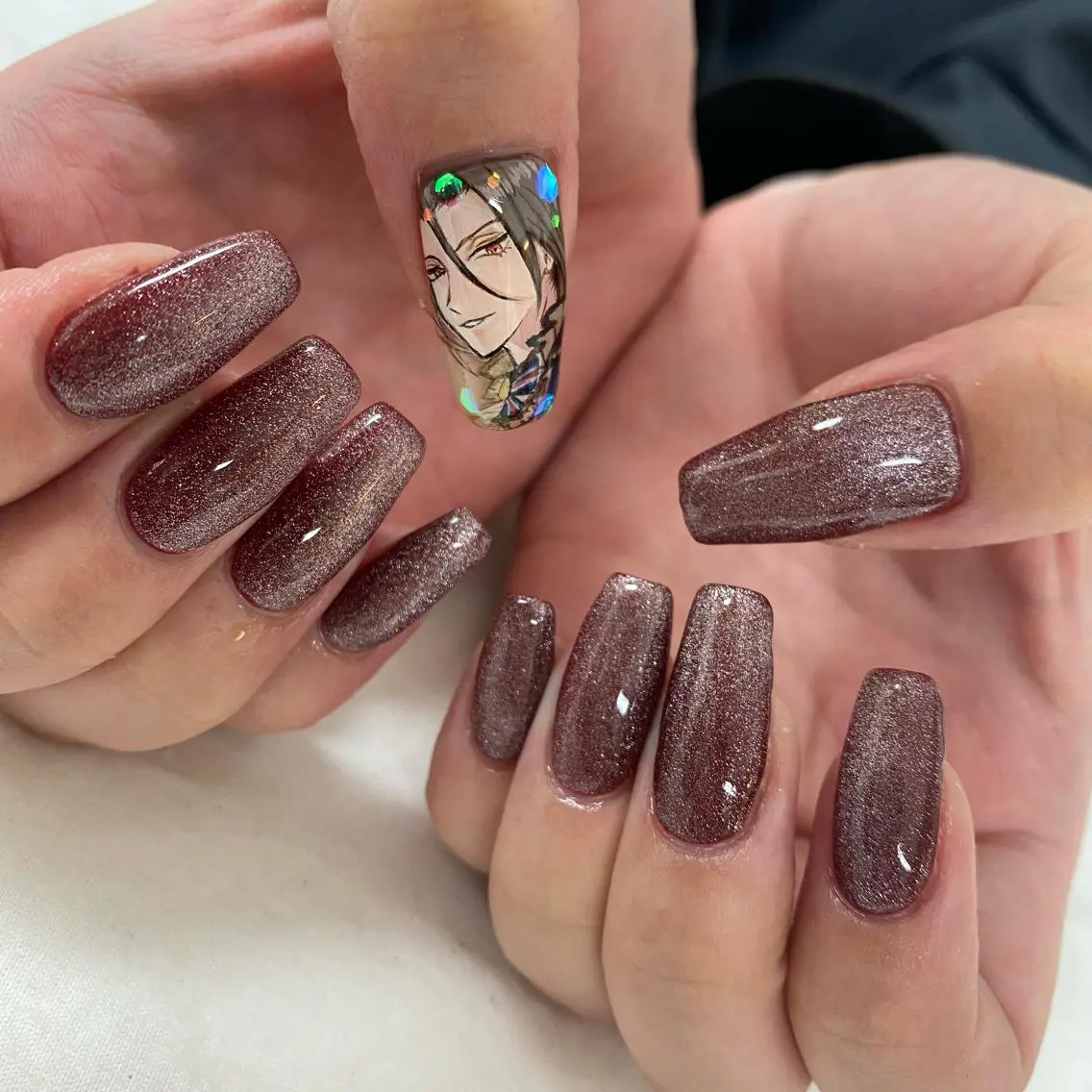 ロング ハンドネイル 池袋痛ネイル Nok. 渡辺のネイルデザイン