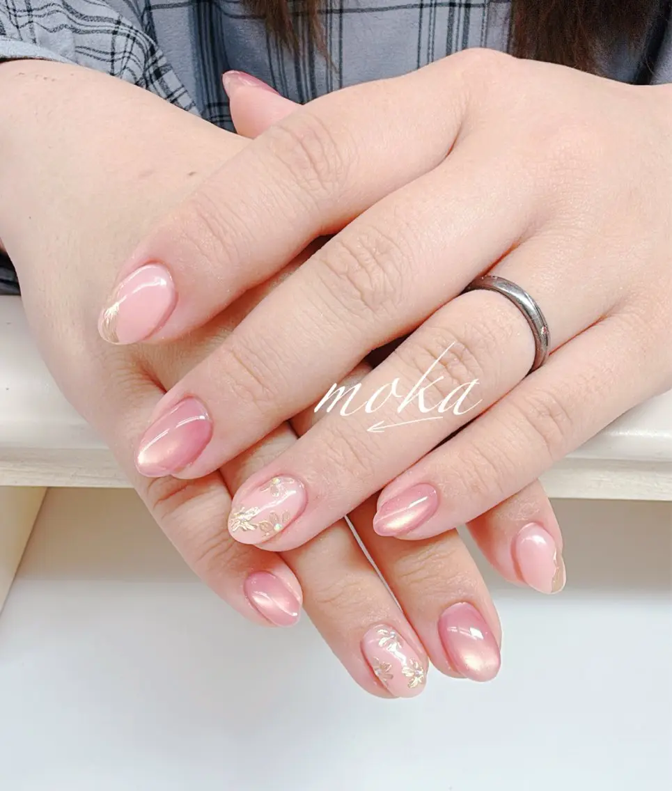 ネイル ハンドネイル ハンドケア 胡蝶蘭レディースサロ ンNailMOKAのネイルデザイン