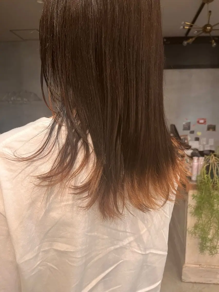 カラー ブリーチ hale misakiのヘアスタイル